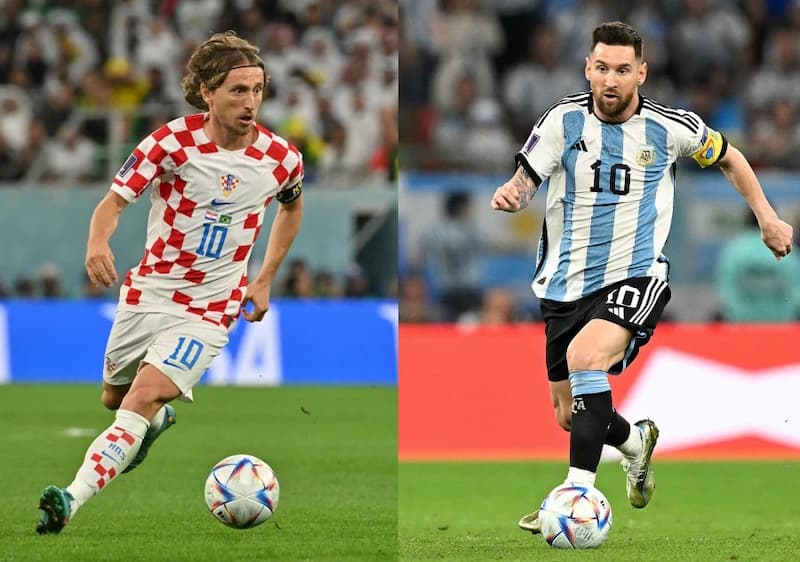 Messi Versus Modric in First Semi-final