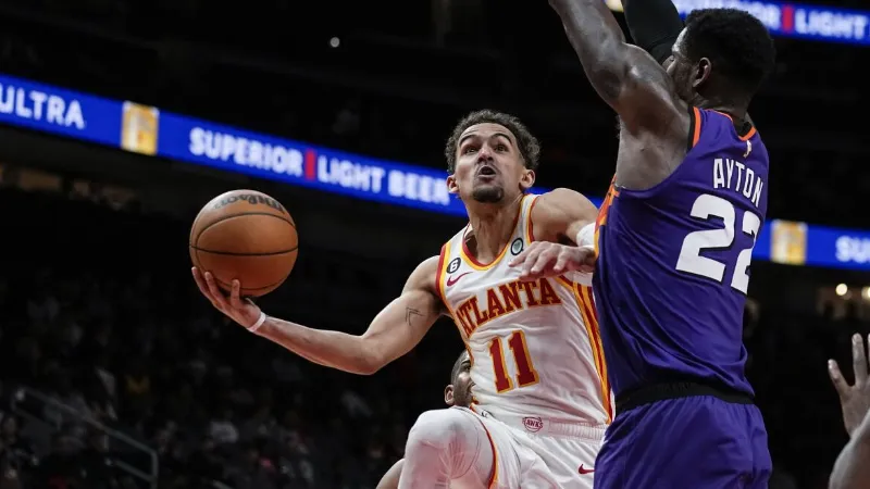Hawks Defeat Suns 116-107 Thanks to Young's 36-point Performance