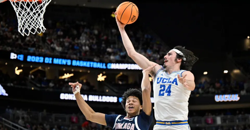 On Strawther's Shot, Gonzaga Defeats UCLA 79-76 in the Sweet 16
